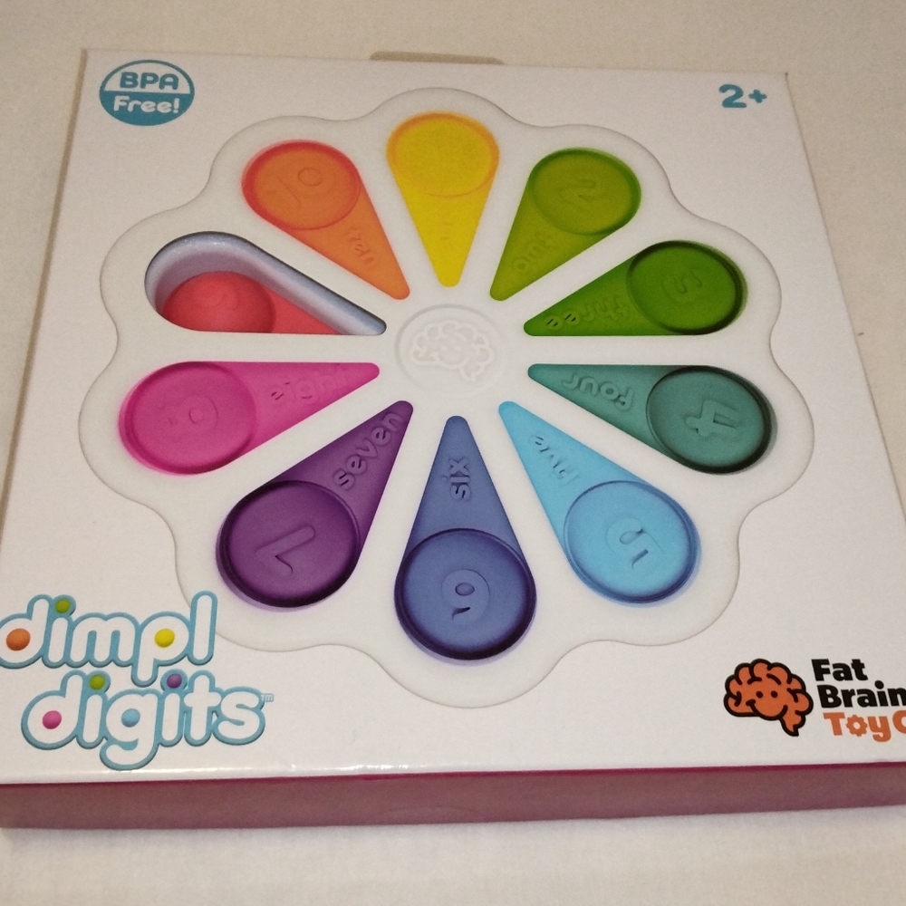 Dimpl Digits Fun Colorful Tactile Interactive Learning Toy - Picture 5 of 6